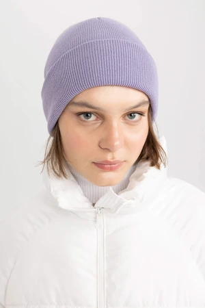 DEFACTO Women Winter Acrylic Knitwear Beret