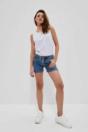 Shorts in denim da donna Moodo