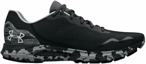 Under Armour Men's UA HOVR Sonic 6 Camo Running Shoes Black/Black/Gray Mist 45 Zapatillas para correr