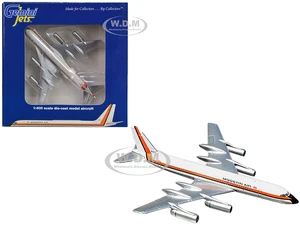 Convair CV-990 Commercial Aircraft "Modern Air" White with Orange and Black Stripes 1/400 Diecast Model Airplane by GeminiJets