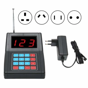 Pager System for SU‑668 SU‑669 SU‑680 SU‑668S SU‑669S Restaurant Pager System 999 Codes 1000m Working Distance 100-240V