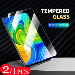 2/1Pcs for Redmi note 10 5G 9 pro Max 10S 9S 9T 8T 10X 4G 8 7 pro 7S tempered glass phone screen protector protective film Glass