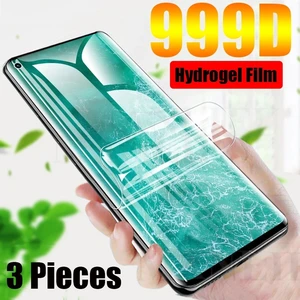 3PCS For Sony Xperia 1 IV Ace III 10 III Lite Pro-I 5 Xperia1 II Xperia5 Xperia10 Hydrogel Film Protector Screen Cover Film