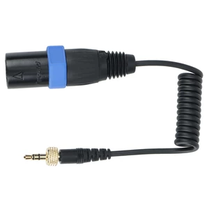 2X Saramonic Locking Type 3.5Mm To 3.5Mm TRS To XLR Male Microphone Output Universal Audio Cable For Wireless Receivers