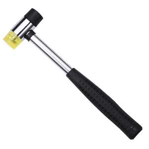 Jewelry Tools Equipment Installable Two Way Rubber Hammers, Mallets, Sledge Hammer with Steel Handle jewellery Making Tool F85