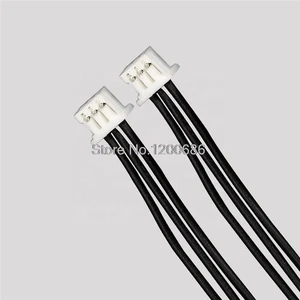 15CM 10 Set JST 1.25mm Pitch Male Connector Wire Long 3 Pin Forward and reverse connection of 1.25-3P terminal harness 28AWG