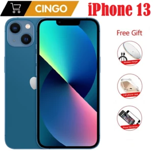 Original iPhone 13 128GB/256GB ROM Unlocked A15 Chip IOS 5G Smartphone Face ID 6.1" OLED Screen iphone13 cellphone