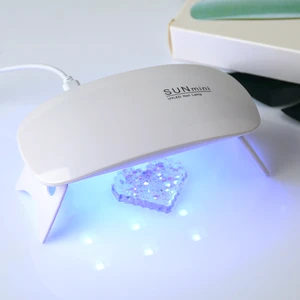 UV Resin Portable UV Drying Machine 6W Mini LED Nail Lamp Resin Mold Handicraft Household Nail Enhancement Phototherapy Machine