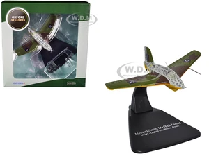 Messerschmitt Me 163B Komet Rocket Plane VF 241 Captain Eric Winkle Brown "Oxford Aviation" Series 1/72 Diecast Model Airplane by Oxford Diecast