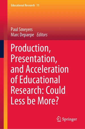 Production, Presentation, and Acceleration of Educational Research