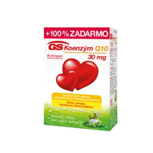 GS Koenzým Q10 30mg cps. 30+30 NOVÝ