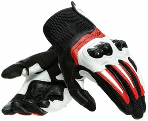 Dainese Mig 3 Black/White/Lava Red S Guanti da moto