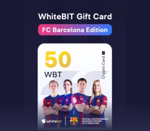 WhiteBIT - FC Barcelona Edition - 50 WBT Gift Card