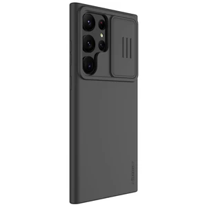Silikonový kryt Nillkin CamShield Silky pro Samsung Galaxy S23 Ultra, elegant black