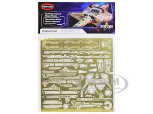 Photoetch Set for Klingon Kronos One Spaceship "Star Trek VI The Undiscovered Country" (1991) Movie 1/350 Scale by Polar Lights