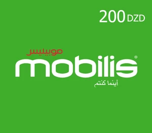 Mobilis 200 DZD Mobile Top-up DZ