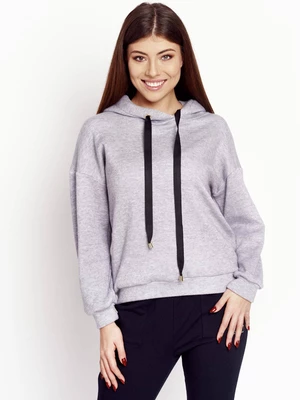 Grey sweatshirt Cocomore cmgBZ547c.R03