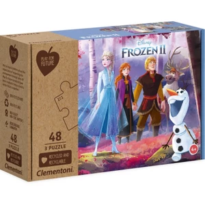 Clementoni 25255 - Puzzle 3x48 Frozen 2