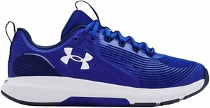 Under Armour Men's UA Charged Commit 3 Training Shoes Royal/White/White 10 Buty do fitnessu