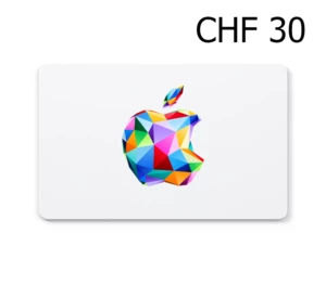 Apple 30 CHF Gift Card CH