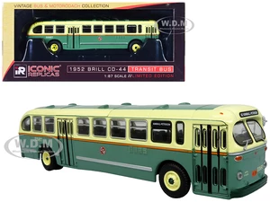 1952 CCF-Brill CD-44 Transit Bus CTA (Chicago Transit Authority) Chicago Surface Lines "Kimball-Peterson" "Vintage Bus &amp; Motorcoach Collection" 1