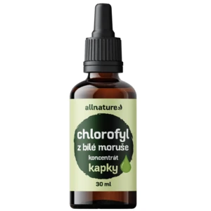 ALLNATURE Chlorofyl z moruše bílé kapky 30 ml