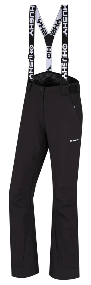 Husky Galti L XL, black Dámské lyžařské kalhoty