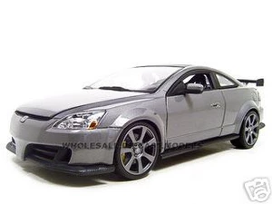 2003 Honda Accord Gray Metallic 1/18 Diecast Model Car by Motormax