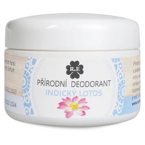 RAE Přírodní krémový deodorant plastový kelímek Indický lotos 15 ml