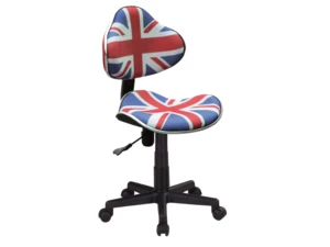 Študentská kancelárska stolička Q-G2 Britská vlajka,Študentská kancelárska stolička Q-G2 Britská vlajka