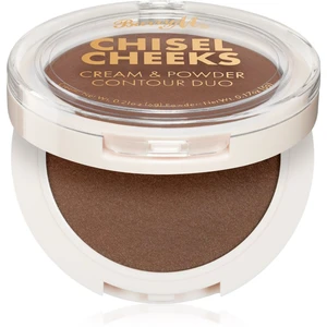 Barry M Chisel Cheeks kontúrovacia paletka na tvár duo Medium 11 g