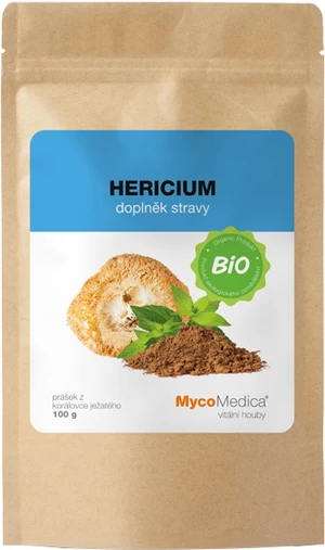 MycoMedica Hericium prášek BIO 100 g