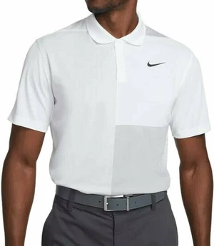 Nike Dri-Fit Victory+ Blocked Mens Polo White/Lite Smoke Grey/Photon Dust/Black XL