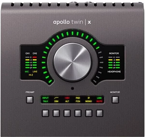 Universal Audio Apollo Twin X Quad Heritage Edition Thunderbolt audio prevodník - zvuková karta