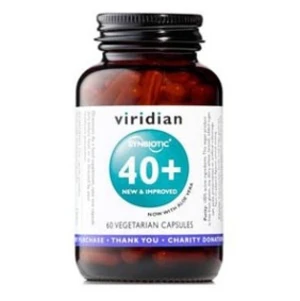 VIRIDIAN Nutrition Synbiotic 40+ 60 kapslí