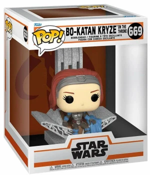 Funko POP DLX: The Mandalorian - Bo Katan w/Throne