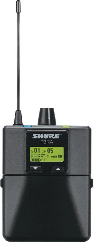 Shure P3RA-H20 - PSM 300 Bodypack Receiver H20: 518–542 MHz