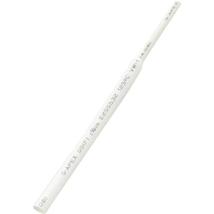 TRU COMPONENTS 1572145 zmršťovacia bužírka bez lepidla biela 12 mm 6 mm Pomer zmrštenia:2:1 5 m