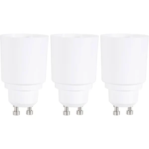 adaptérová pätica GU10 na E27 97029c81g  sada 3 ks Renkforce 97029c81g 230 V 75 W
