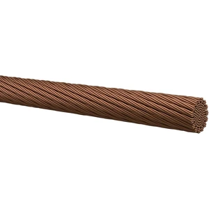 Copper round ropes, extremely flexible, bare 401002500 Kabeltronik