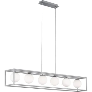 WOFI Aurelia 7341.06.64.8000 LED závesné osvetlenie LED  G9 En.trieda 2021: F (A - G) 21 W niklová (matná)