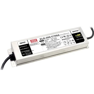 Mean Well ELG-200-C1400B-3Y LED driver  konštantný prúd 198.9 W 1400 mA 71 - 142 V/DC stmievací funkcie 3v1, stmievateľn