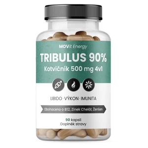 MOVIT ENERGY Tribulus 90% kotvičník 500 mg 4 v 1 90 kapslí