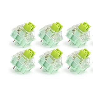 70Pcs/pack TTC ACE V2 Switch 5 Pin RGB Linear 60g Mechanical Green Switch for GK64 RK61 Keyboard Switch for DIY Mechanic
