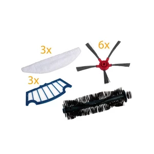 Sada příslušenství k robotickému vysavači ETA Bolero 1490 
Sada ND : 3 páry bočních kartáčků + 1ks hlavní kartáč + 3ks filtr + 3ks mop 
ETA1490 Bolero