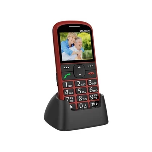 Mobilný telefón CPA Halo 11 Senior (TELMY1011RE) červený tlačidlový telefón • 2,4" uhlopriečka • farebný displej • 220 × 176 px • fotoaparát 0,3 Mpx •