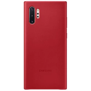 Kryt na mobil Samsung Leather Cover na Galaxy Note10+ (EF-VN975LREGWW) červený kryt na mobil • určené pre Samsung Galaxy Note 10+ • materiál koža • vn