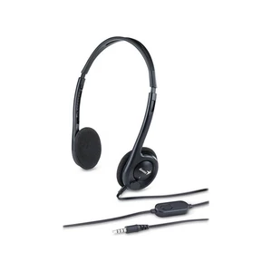Headset Genius HS-M200C (31710151103) čierny herné slúchadlá • frekvenčný rozsah 20 Hz až 20 kHz • citlivosť 105 dB • impedancia 32 ohm • mikrofón • 1