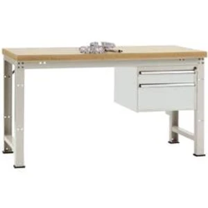 Kompletní dílenském základní PROFI s plastové desky, Šxhxv = 1500 x 700 x 840 mm Manuflex WP5467.7035 WP5467.7035