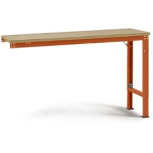 Manuflex AU8125.2001 Pracovní Přístavný stůl univerzální speciální s multiplex deska, Šxhxv = 2000 x 1000 x 722-1022 mm